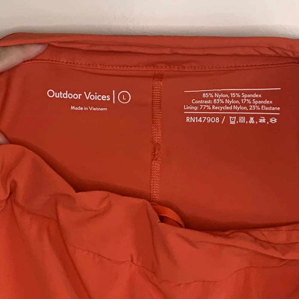 Outdoor Voices lightweight athletic